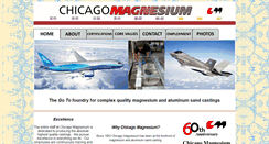 Desktop Screenshot of chicagomagnesium.com